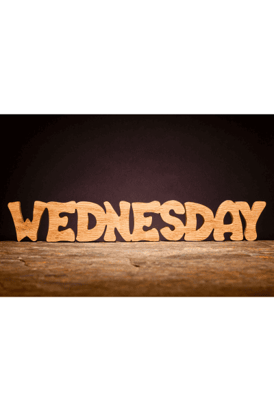 Wednesday sign 